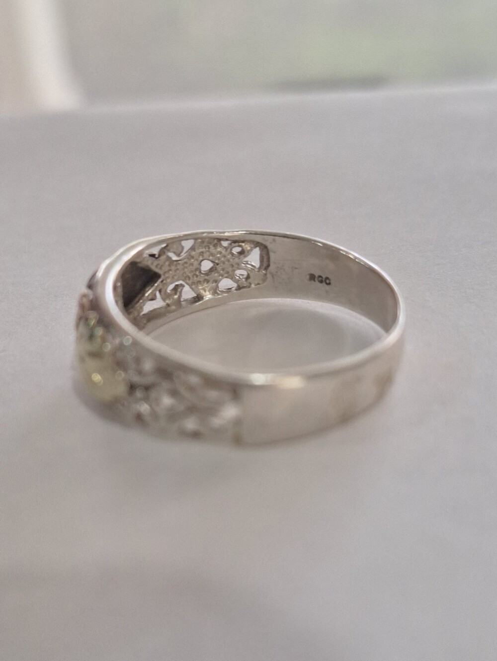 No Offers Low Price Black Hills Gold Sterling Silver Men’s Ring Size 9.5 RGC - Picture 9 of 12